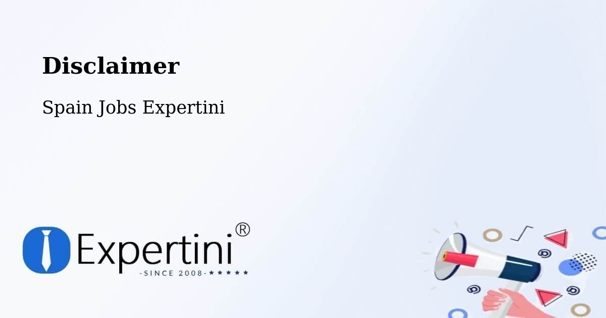 Disclaimer – Copernal - Spain Jobs Expertini