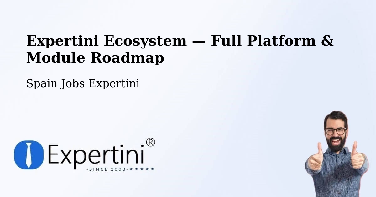 Expertini Ecosystem — Full Platform & Module Roadmap – Copernal